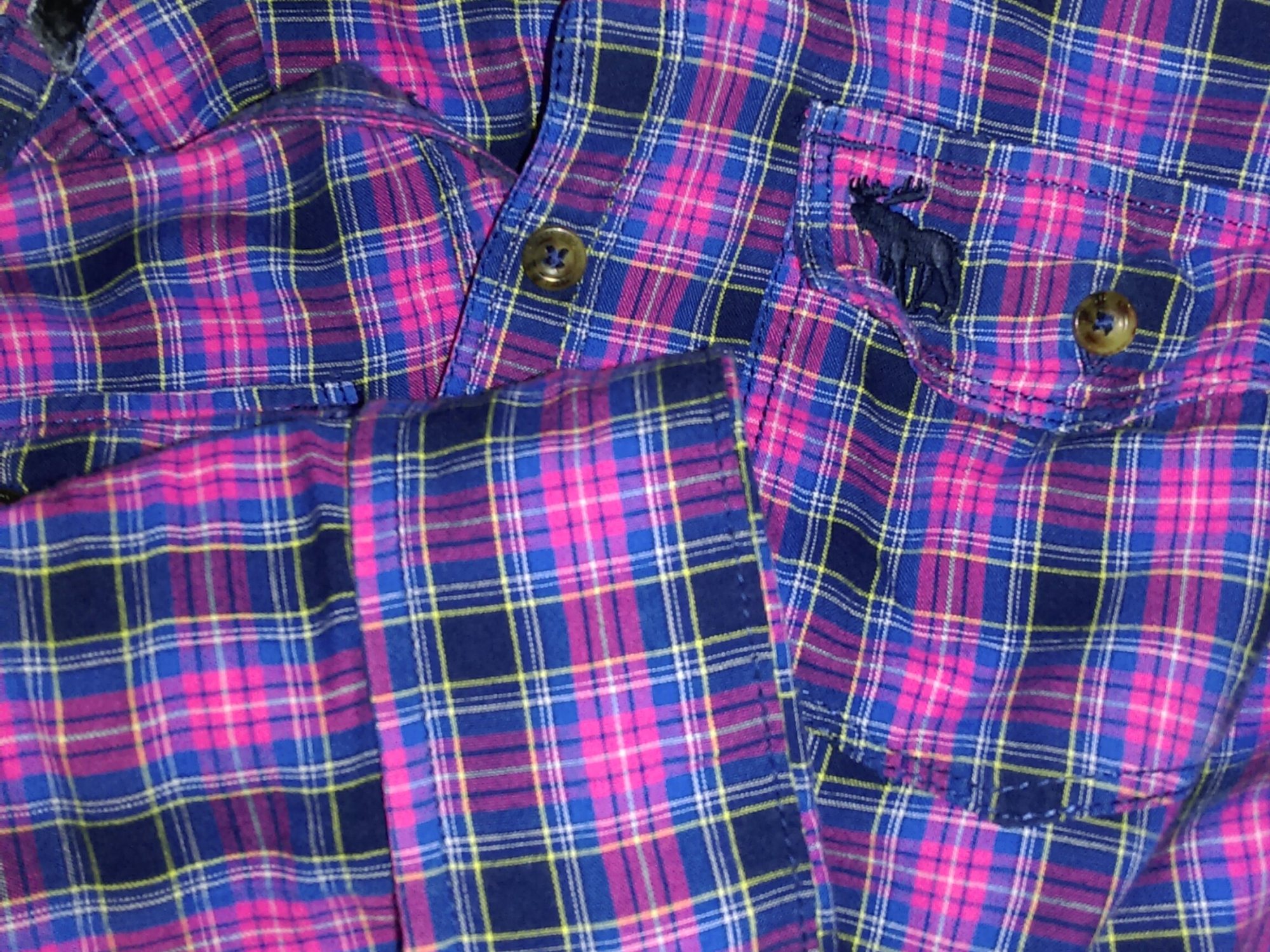 Abercrombie plaid shirt